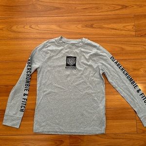 Boys Abercrombie & Fitch long sleeve tee
